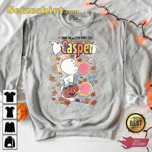 Casper The Friendly Ghost Punkin Fun And Scary Doin Issues Sweatshirt