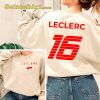 Charles Leclerc F1 Racing Sensation Racing Driver Sportwear T-Shirt