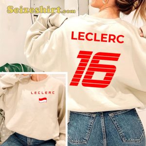 Charles Leclerc F1 Racing Sensation Racing Driver Sportwear T-Shirt