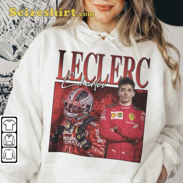 Charles Leclerc Ferrari driver The Youngest Racing T-Shirt