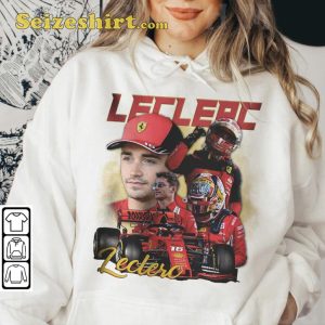 Charles Leclerc Monegasque Driver Formula 1 Racing Sportwear T-Shirt