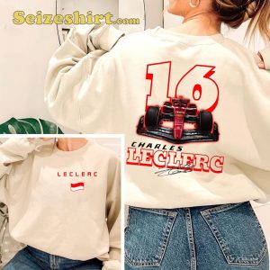 Charles Leclerc Speed Demon Formula 1 Racing Sportwear T-Shirt
