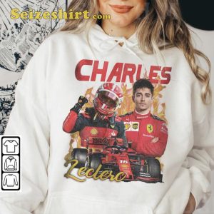 Charles Leclerc il Predestinato Ferrari F1 Driver Racing Fanwear T-Shirt