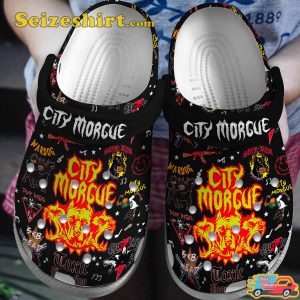 City Morgue Music Dark Vibes 33rd Blakk Glass Melodies Comfort Crocband Shoes