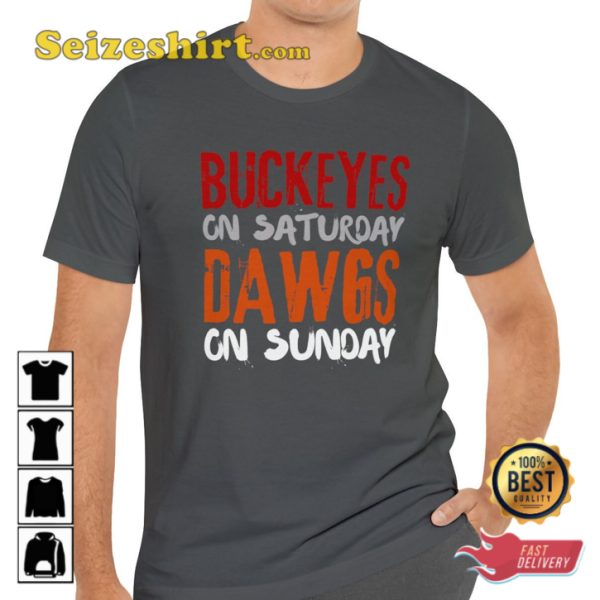 Cleveland Browns Ohio Buckeyes Football Sportwear T-Shirt