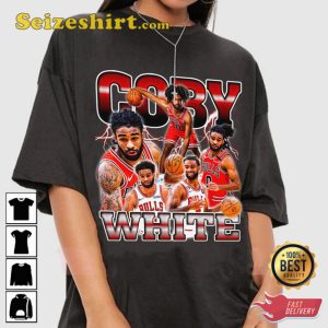 Coby White Lightning Chicago Bulls Basketball Sportwear T-Shirt