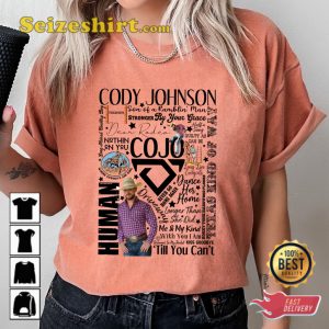 Cody Johnson Country Vibes On My Way to You Melodies Unisex T-Shirt