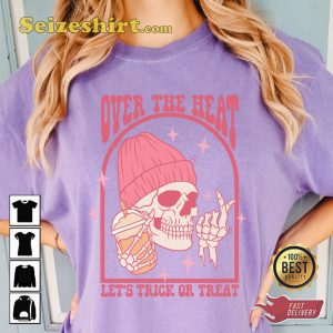 Comfort Colors Lets Trick Or Treat Holiday Celebrate Halloween Outfit Unisex Sweatshirt