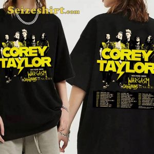Corey Taylor 2023 With Wargasm Rock Tour T-shirt