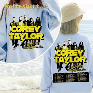 Corey Taylor 2023 With Wargasm Rock Tour T-shirt