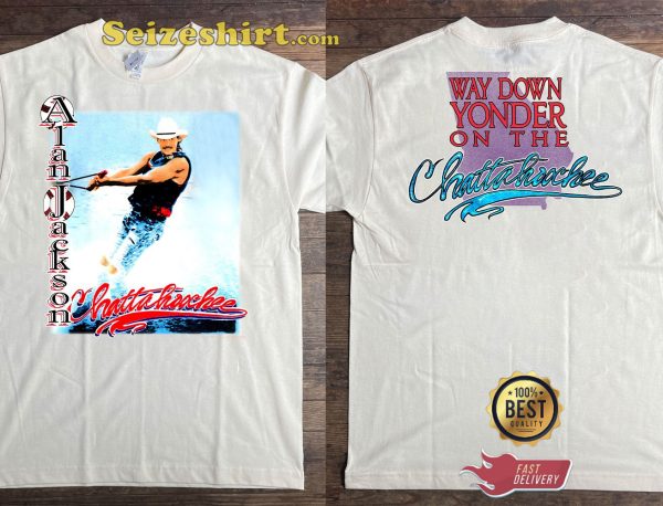Country Vibes Alan Jackson Chattahoochee Tour 92 T-Shirt