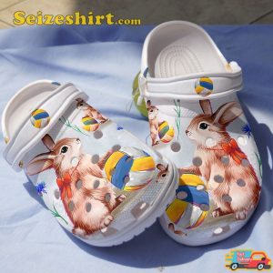 Crocs Vintage Adore Rabbit Outdoor Shoe Volleyball With Rabbit Clog Birthday Gift For Women Girl