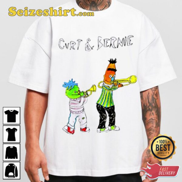 Curt And Bernie Art Internet Viral Trendy Sweatshirt