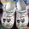 Custom Name Luke Combs Singer Music Beautiful Crazy Melodies Comfort Clogs