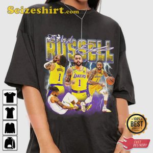 D Angelo Russell Rhythm Minnesota Timberwolves Basketball Sportwear T-Shirt