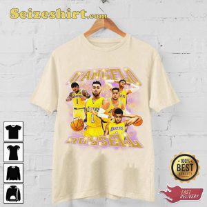 D Angelo Russell Rhythm NBA Playmaker Point Guard Sportwear T-Shirt