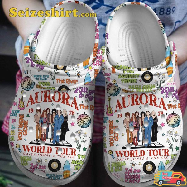 AURORA Daisy Jones Music Folk Pop Comfort Clogs Shoes