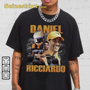 Daniel Ricciardo F1 Speedster Racing Driver Fan Gift Sportwear T-Shirt