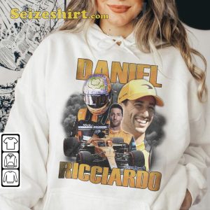 Daniel Ricciardo F1 Speedster Racing Driver Fan Gift Sportwear T-Shirt