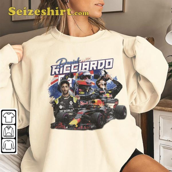 Daniel Ricciardo Racer Formula 1 Sportwear T-Shirt