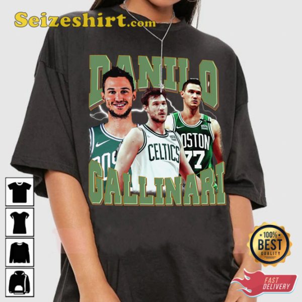 Danilo Gallinari Gunner Atlanta Hawks Basketball Sportwear T-Shirt