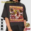 Dennis Rodman Worm Basketball Icon Sportwear T-Shirt