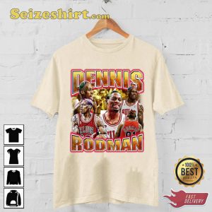 Dennis Rodman Worm Basketball Icon Sportwear T-Shirt