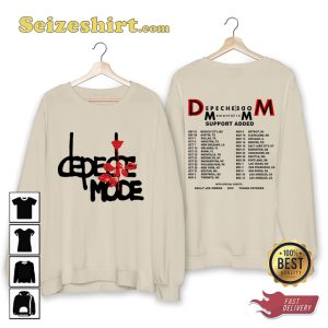 Depeche Mode 2023 Fall Tour The Memento Mori World Tour T-shirt