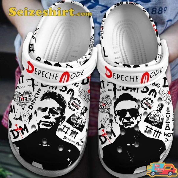 Depeche Mode Electronic Legends Vibes Just Cant Get Enough Clogs Shoes