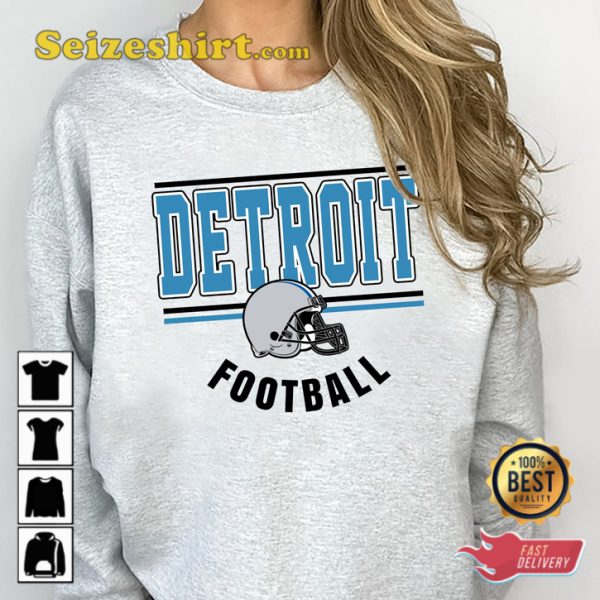 Detroit Lions Football Roar Sportwear Sweatshirt