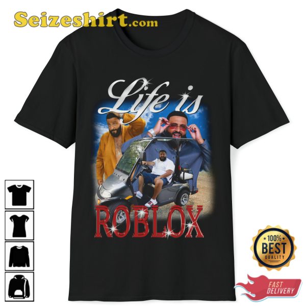 Dj Khaled Life Is Roblox Lets Go Swimming Vintage Trendy Fanwear Unisex Sweatshirt