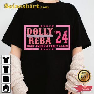 Dolly Parton Reba Mcentire 24 Trendy Fanwear Unisex T-shirt