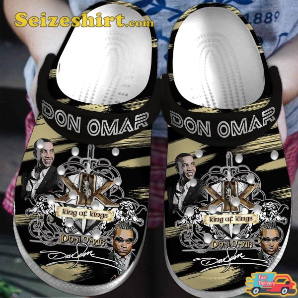 Don Omar Music Hitmaker Vibes Taboo Melodies Comfort Clogs Shoes