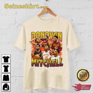 Donovan Mitchell Dunkmaster Utah Jazz Basketball Sportwear T-Shirt