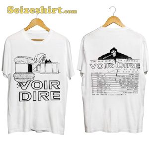 Earl Sweatshirt And The Alchemist Voir Dire Tour 2023 T-Shirt