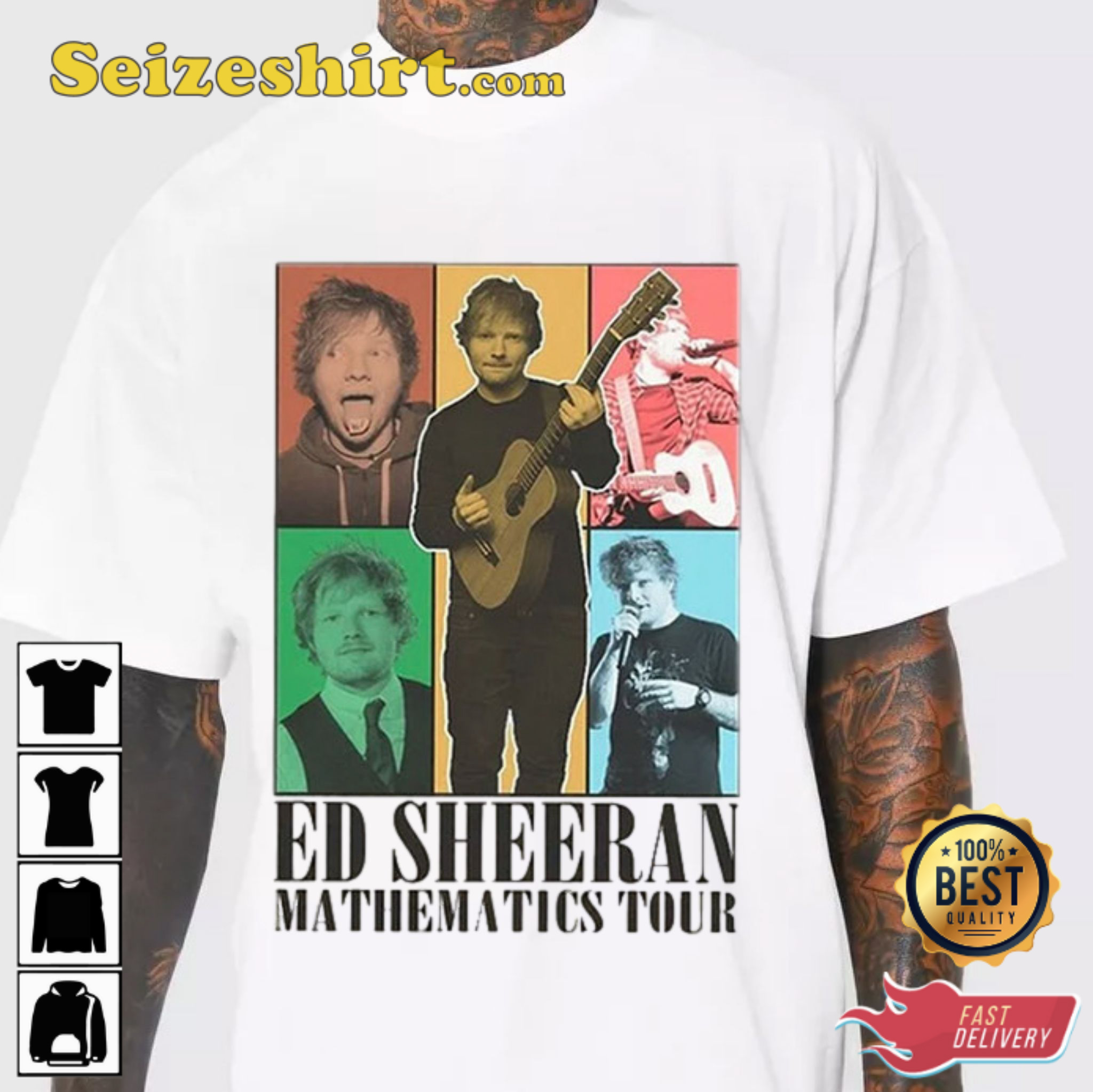 Ed Sheeran Mathematics Tour Merch Internet Viral Trendy Sweatshirt
