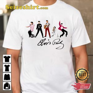 Elvis Presley Austin Butler King Of Rock And Roll Graphic T-shirt