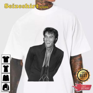Elvis Presley King Of Rock And Roll Trendy Unisex T-shirt