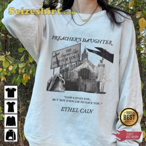 Ethel Cain Preachers Daughter God Love You Album Ethel Cain Concert T-Shirt