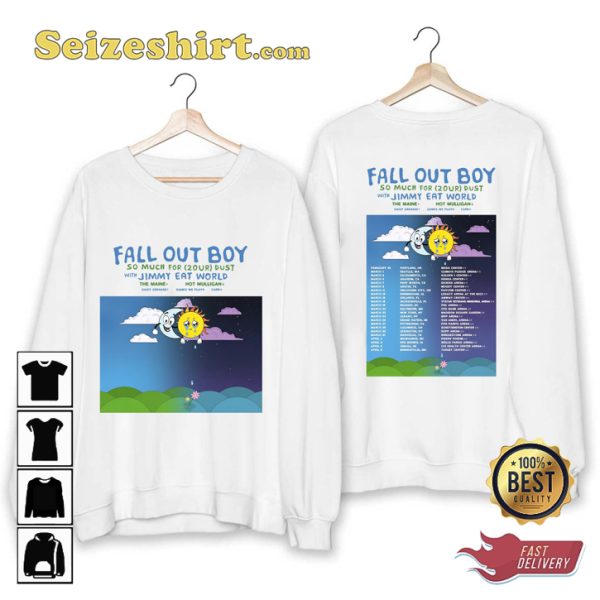 Fall Out Boy So Much For Tour Dust 2023 Fan Gift T-shirt