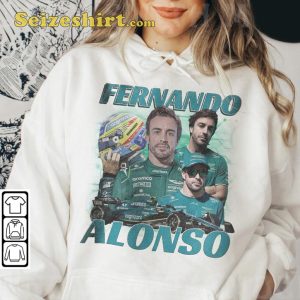 Fernando Alonso Speedster Alpine F1 Racing Fanwear Unisex T-Shirt