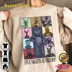 Five Nights At Freddy Eras Style Fnaf T-Shirt