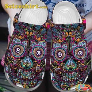 Flower Face Shoes Artist Birthday Gifts For Women Daughter Clogs