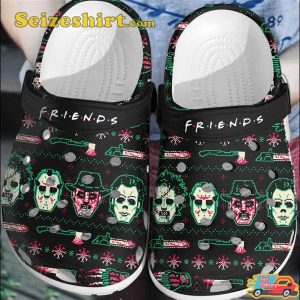 Friends Freddy Jason Michael 2023 Halloween Celebrate Horror Comfort Crocband Shoes