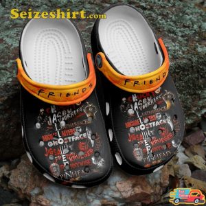 Friends Halloween Horror Characters Holiday Celebrate Comfort Crocbrand Clogs Shoes