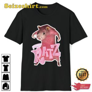 Funny Rat Ratz Mouse Rat Funny Meme Ratz Gift For Pet Owner Fanwear Stylish Unisex T-Shirt