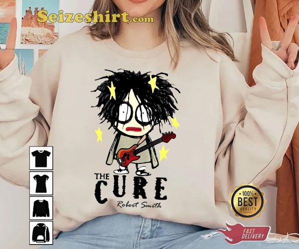 Funny The Cure Robert Smith Just Like Heaven Inspired Sweatshirt