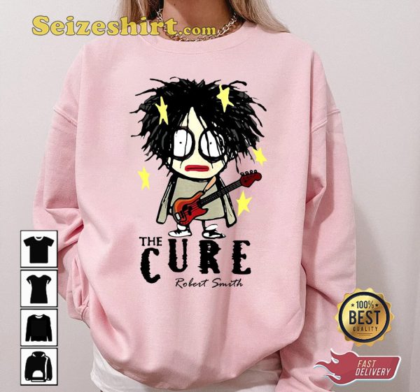 Funny The Cure Robert Smith Just Like Heaven Inspired Sweatshirt