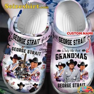 George Strait Country King Vibes Amarillo by Morning Melodies Comfort Clogs