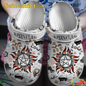 Ghost Demon Hunt Supernatural Movie Crocs Crocband Clogs Shoes